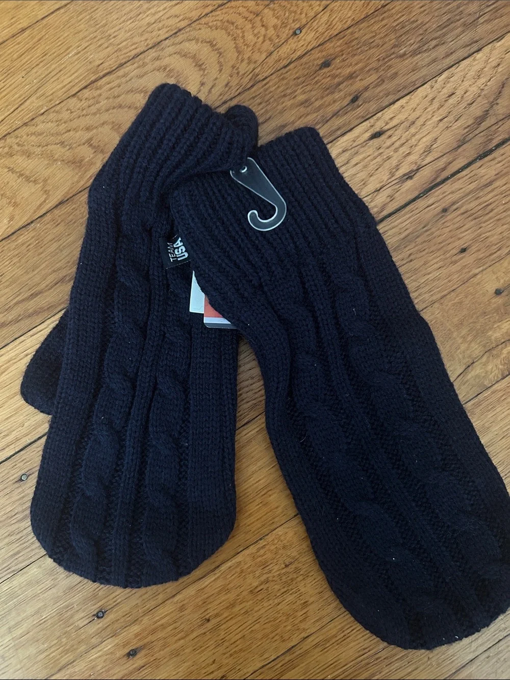 TEAM USA Navy Mittens with Go USA Embroidery